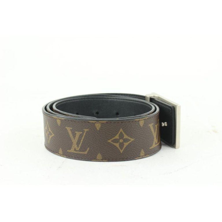 LV Inventeur Leather Belt Size 85/34 – Keeks Designer Handbags