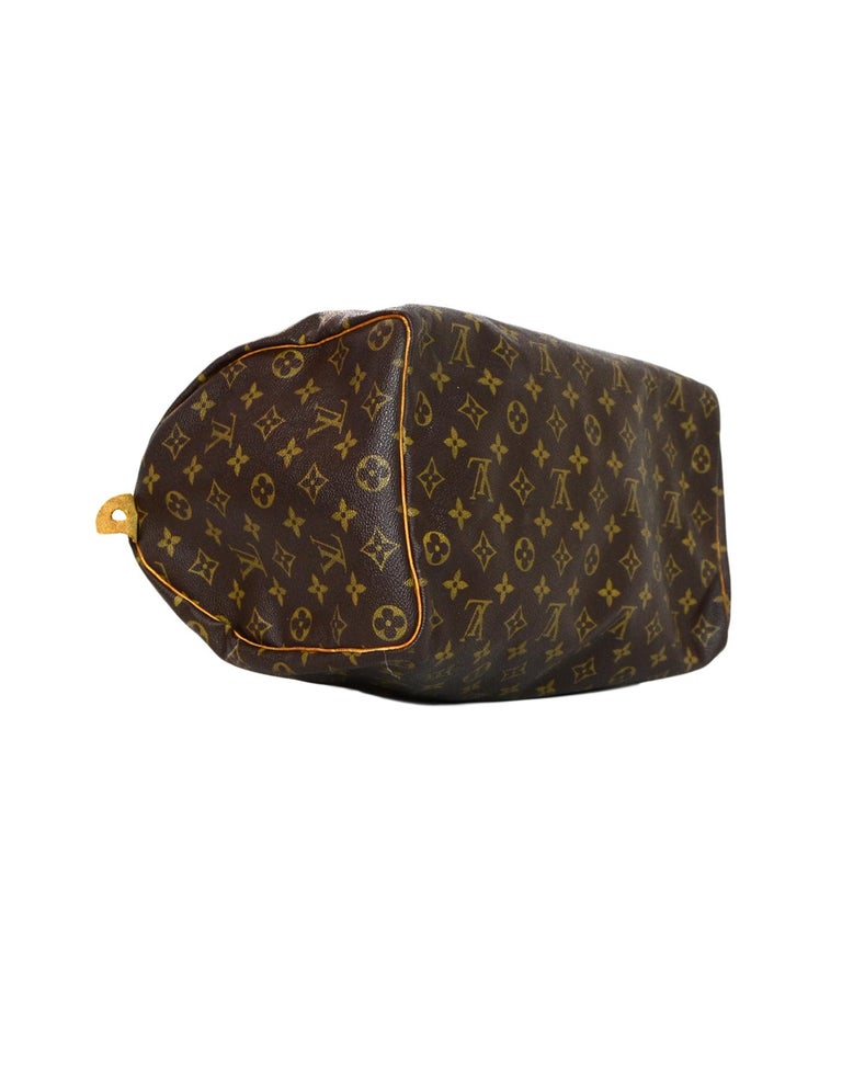 Louis Vuitton 90&#39;s LV Monogram 35cm Speedy Bag For Sale at 1stdibs