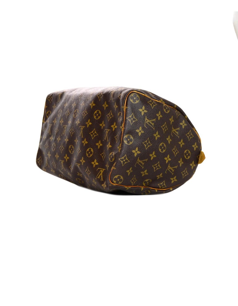 Louis Vuitton 90&#39;s LV Monogram 35cm Speedy Bag For Sale at 1stdibs