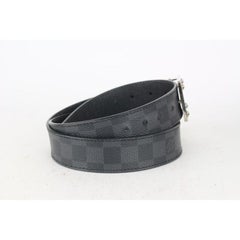 Louis Vuitton 95/38 Reversible Damier Graphite Inventeur Belt 263lv63