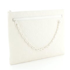 Louis Vuitton A4 Pouch Monogram Taurillon