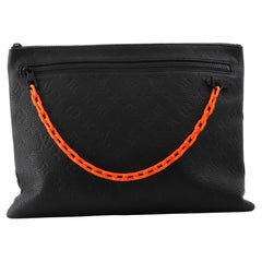 Louis Vuitton  A4 Pouch Monogram Taurillon Leather
