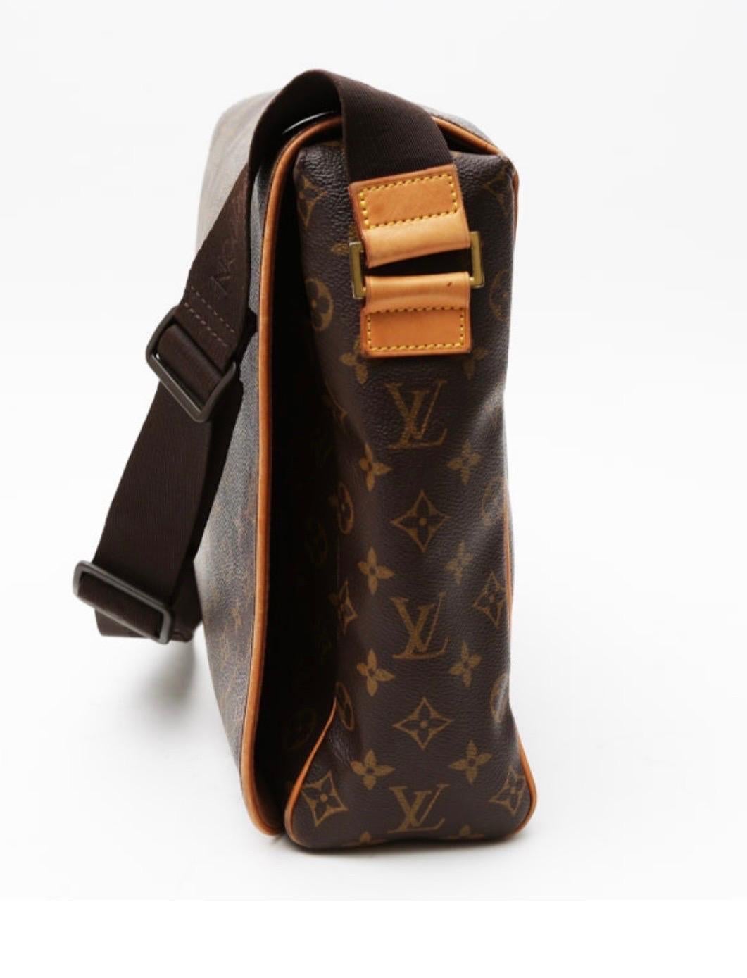 Louis Vuitton Abbesses Messenger Bag Monogram Canvas, Crossbody For Sale 2