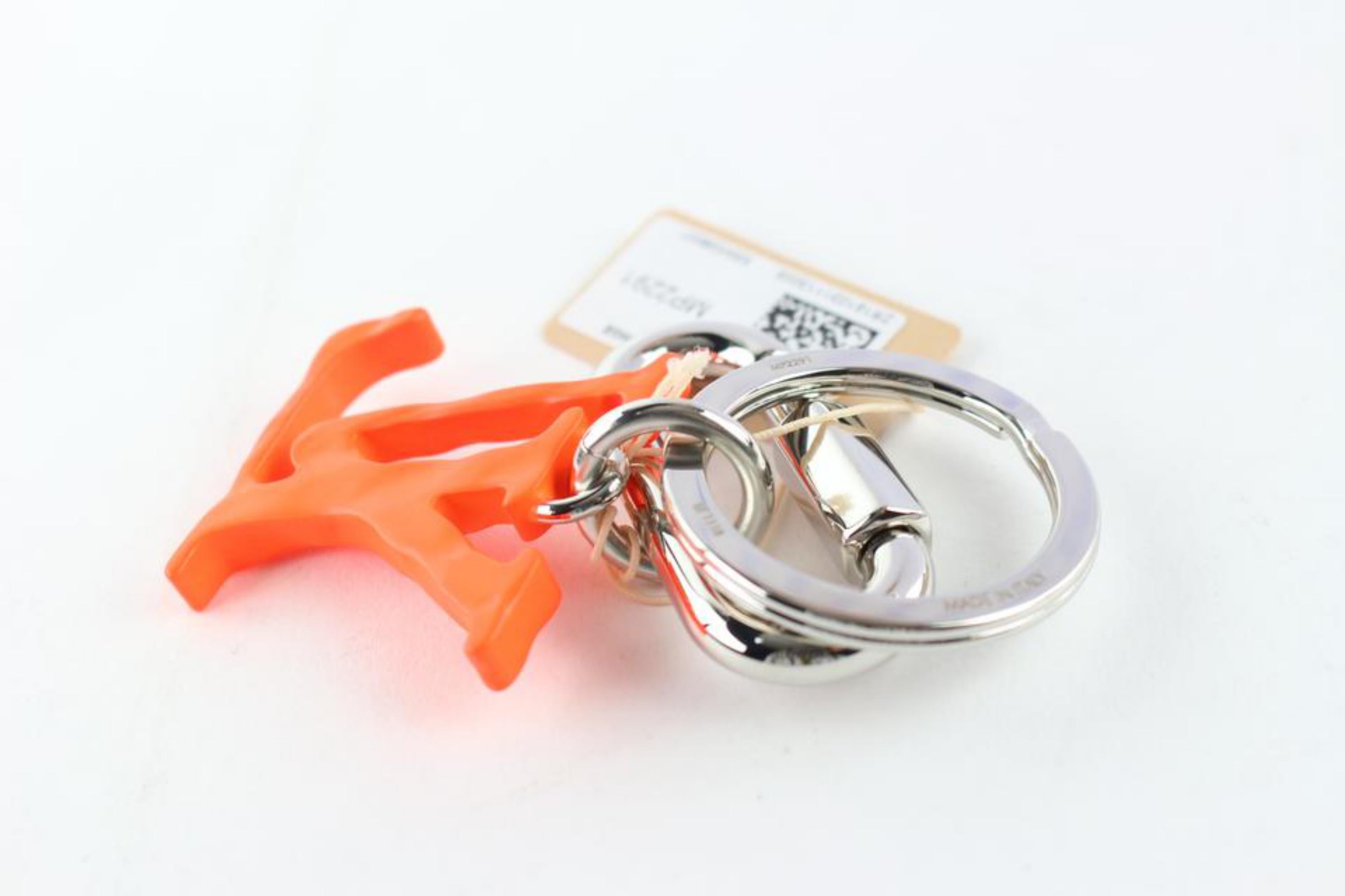 Louis Vuitton Abloh Ss19 Lv Initial Key Chain Ring Bag Pendant 118le0110 Charm For Sale 2