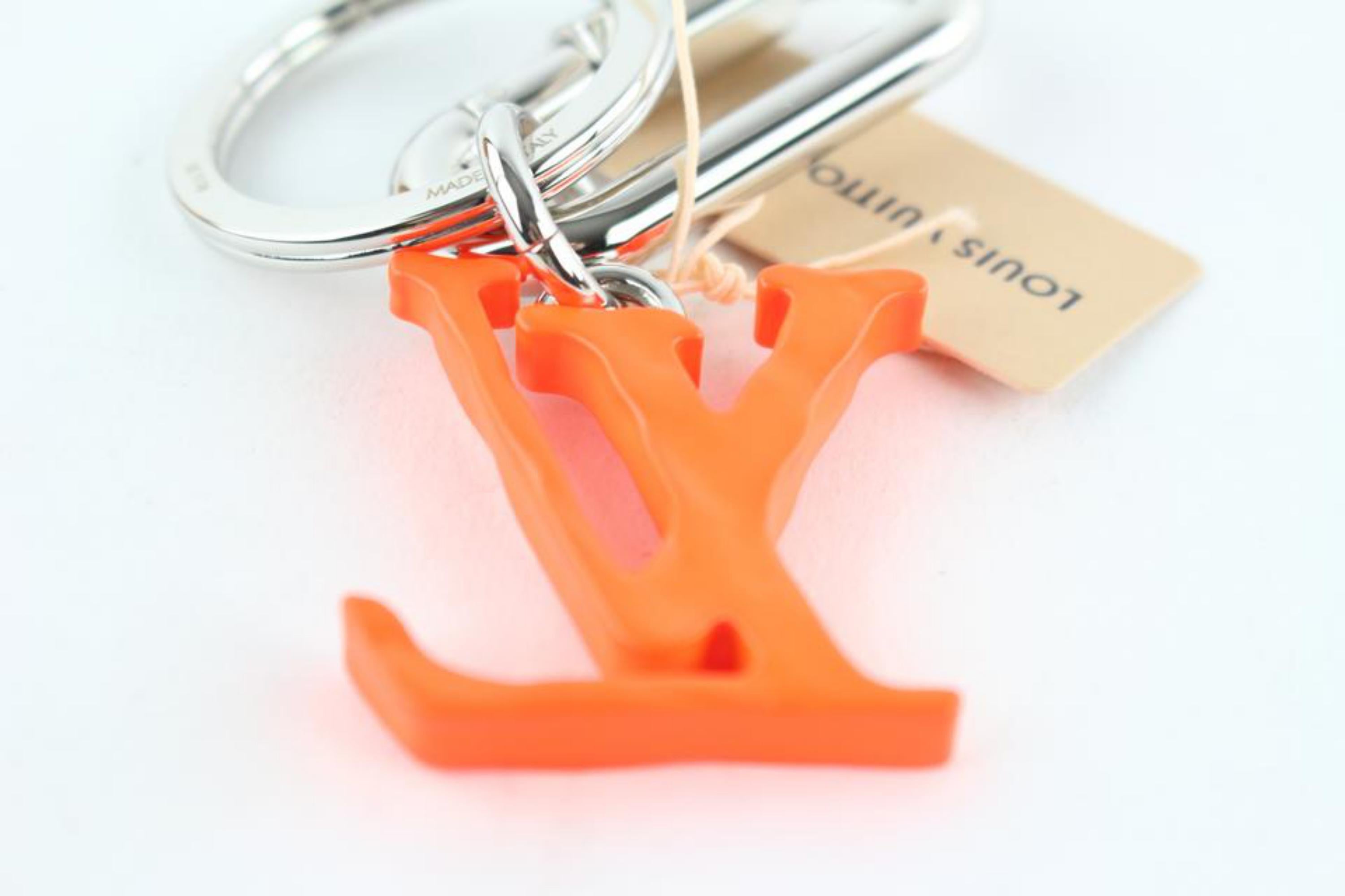 Louis Vuitton Abloh Ss19 Lv Initial Key Chain Ring Bag Pendant 118le0110 Charm For Sale 3