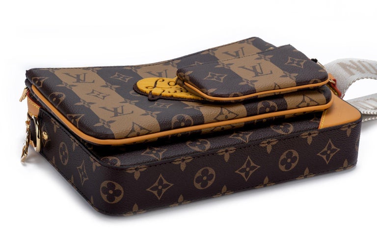 Leather small bag Louis Vuitton x Nigo Multicolour in Leather - 25209103