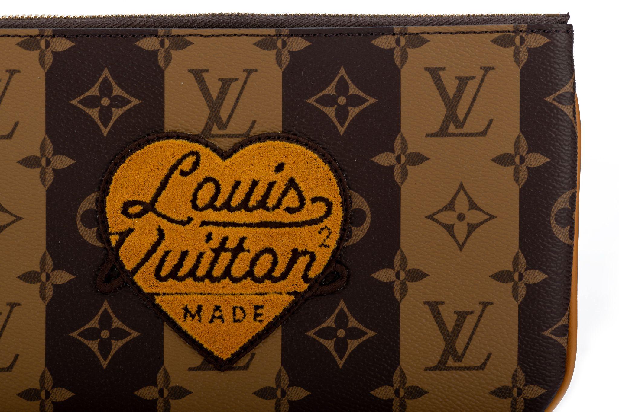 Black Louis Vuitton Abloh x NIGO Multi Pochette NIB For Sale
