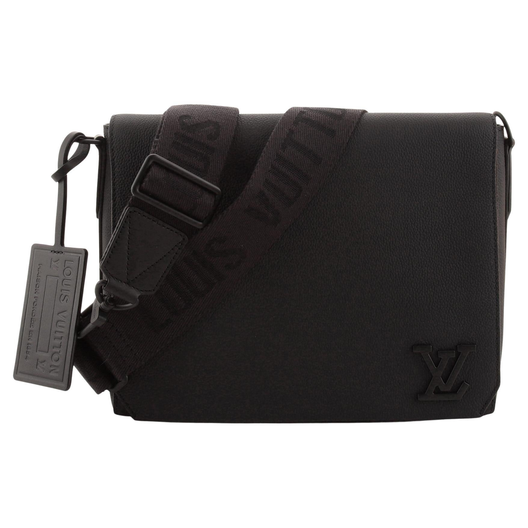 Shop Louis Vuitton AEROGRAM Leather Crossbody Bag Logo Messenger & Shoulder  Bags (M21437) by Sincerity_m639