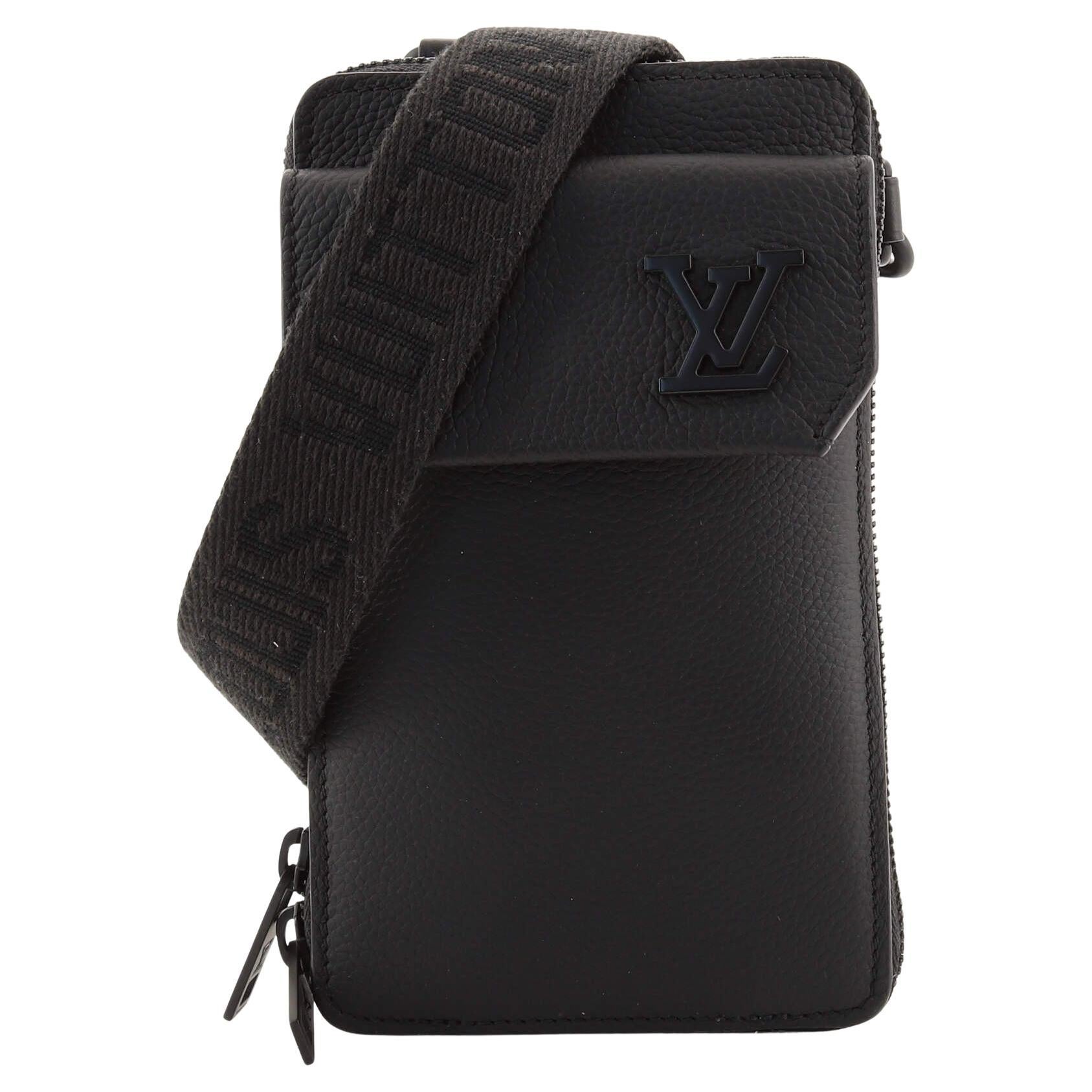 Louis Vuitton Aerogram Phone Pouch Leather For Sale at 1stDibs