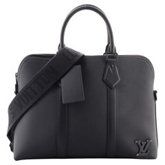 Louis Vuitton Aerogram Slim Briefcase Leather