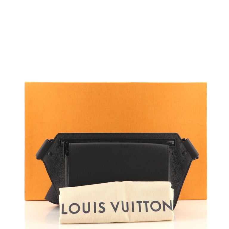 Louis Vuitton Aerogram New Sling 2022 Ss, Black