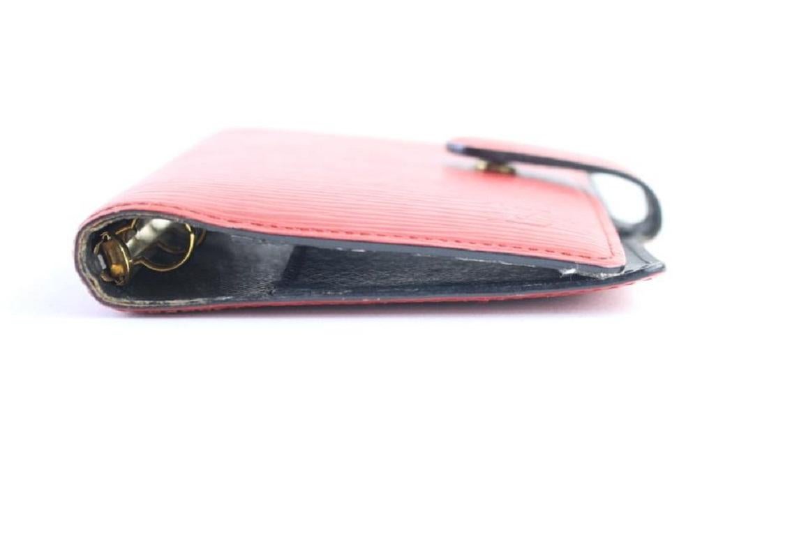 Louis Vuitton Agenda Pm 10lr0618 Red Epi Leather Clutch 5