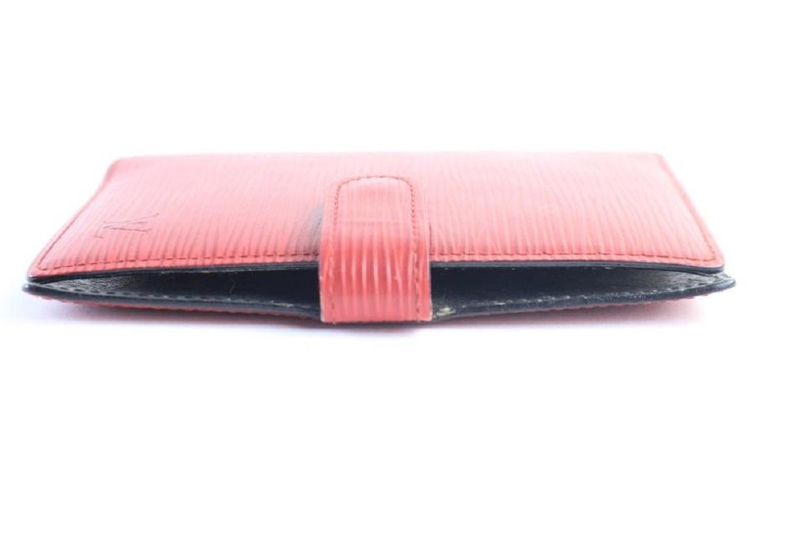 Louis Vuitton Agenda Pm 10lr0618 Red Epi Leather Clutch 3