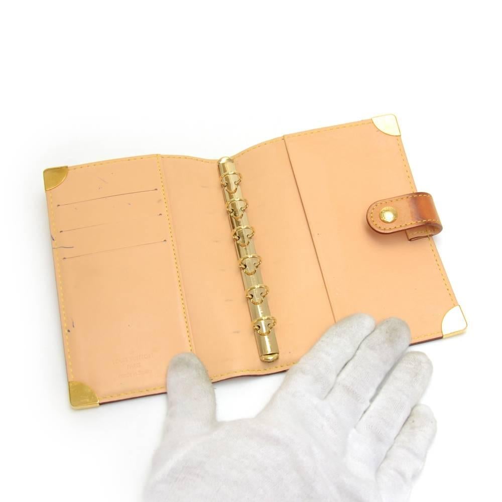 Louis Vuitton Agenda PM White Multicolor Monogram Canvas Agenda Cover For Sale 2