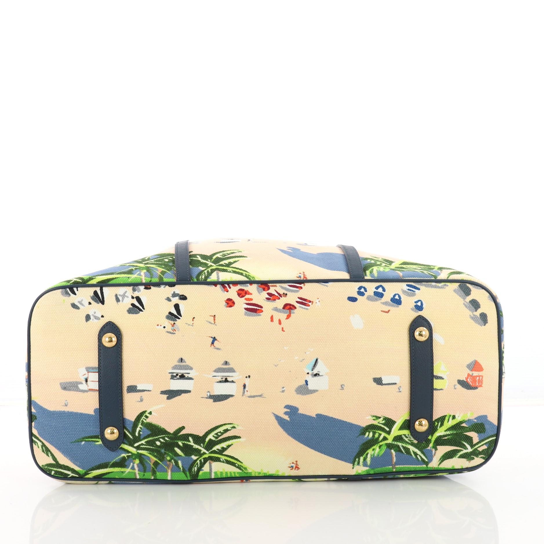 Louis Vuitton Ailleurs Cabas Limited Edition Printed Canvas GM 1