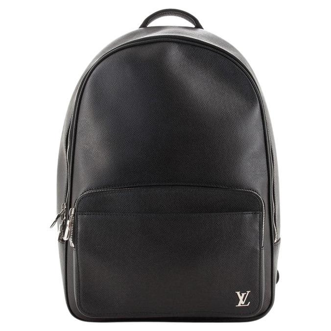 Louis Vuitton M30258 Alex Backpack For Men Taiga Leather Black