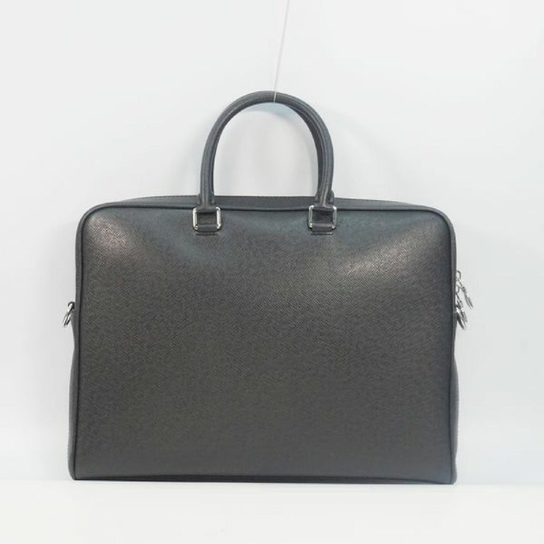 LOUIS VUITTON Alex briefcase Mens business bag M30440 black( Ardoise