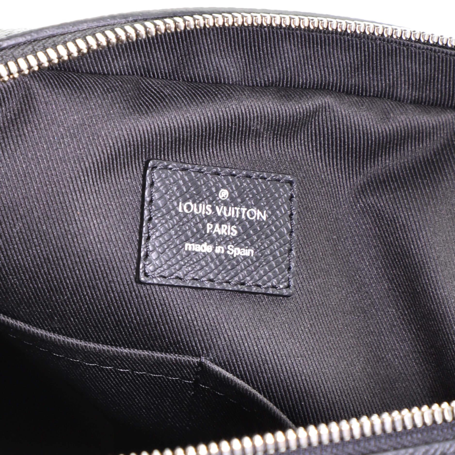 Louis Vuitton Alex Messenger Bag Taiga Leather PM 1