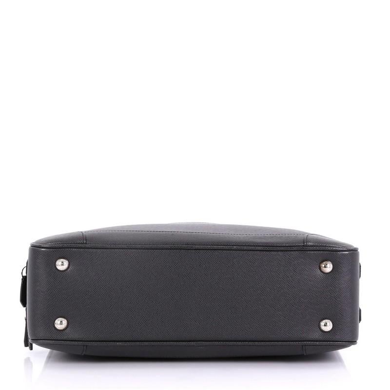 Women's Louis Vuitton Alexander Briefcase Taiga Leather