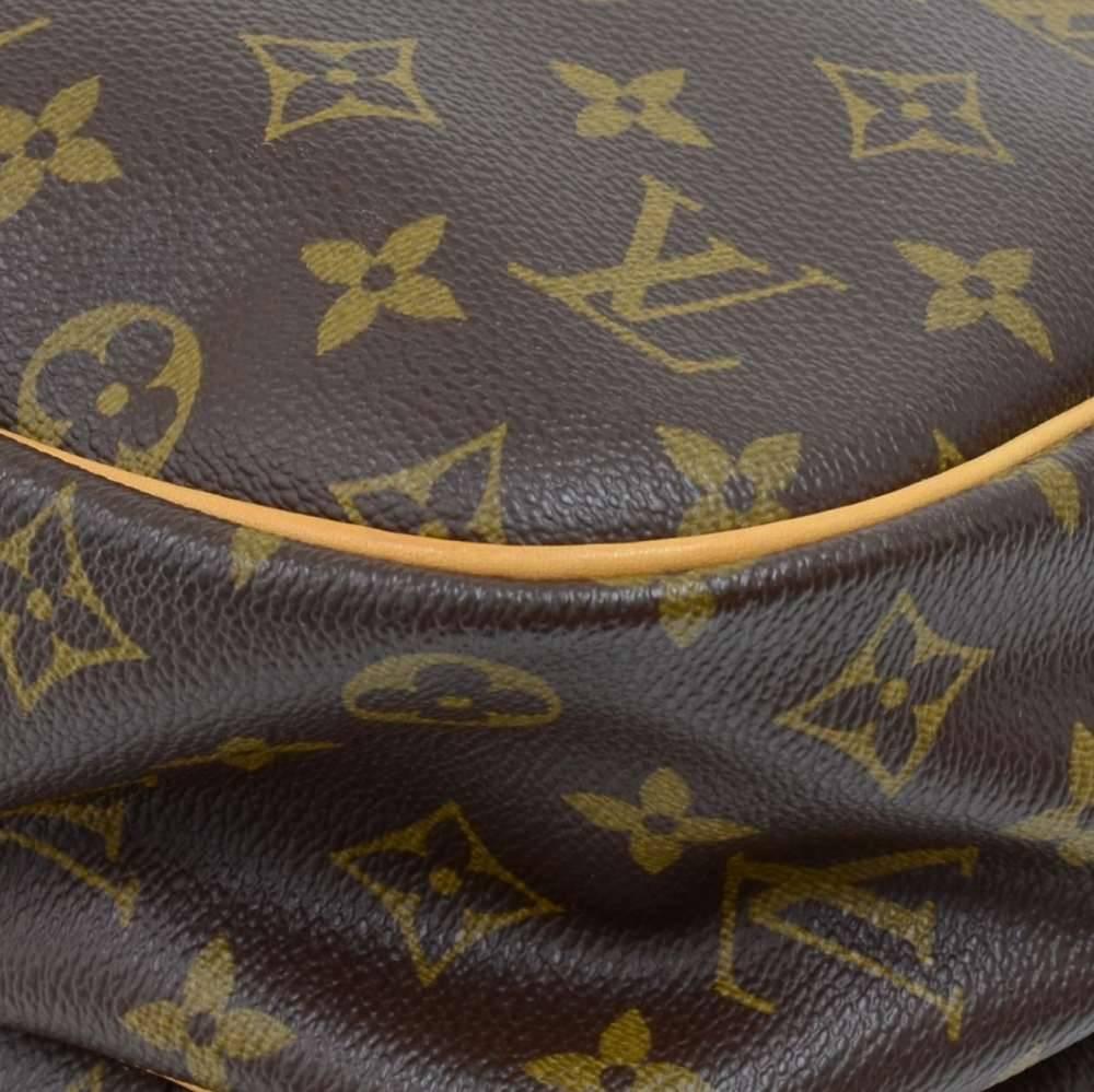 Louis Vuitton Alize 24 Heures Monogram Canvas Travel Bag + Strap 2