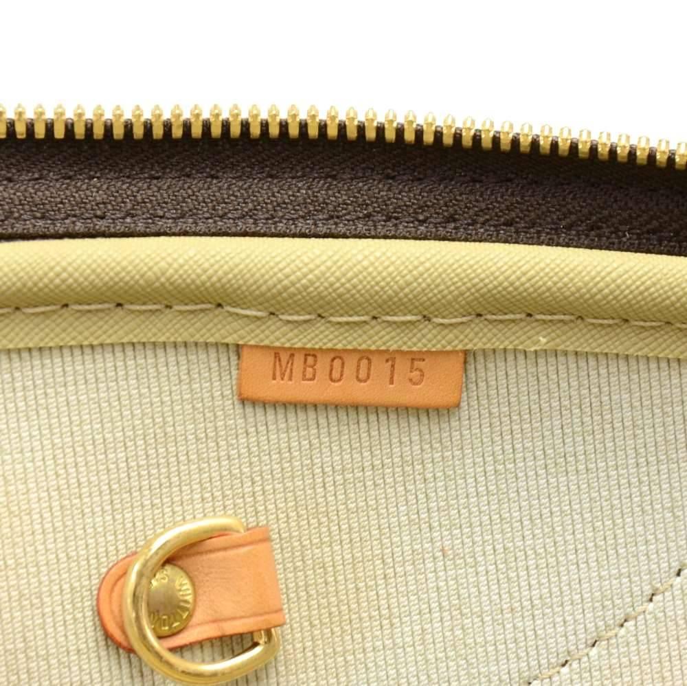 Louis Vuitton Alize 24 Heures Monogram Canvas Travel Bag + Strap 4