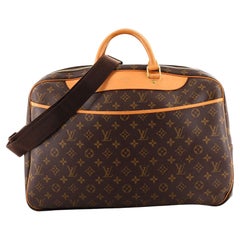 Louis Vuitton Alize-Tasche mit Monogramm aus Segeltuch 24 Höhen