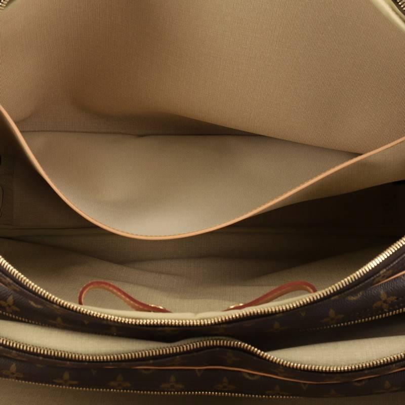 Louis Vuitton Alize Bag Monogram Canvas 3 Poches 1