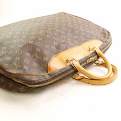 Louis Vuitton Alize Monogram 866377 Brown Coated Canvas Weekend/Travel Bag