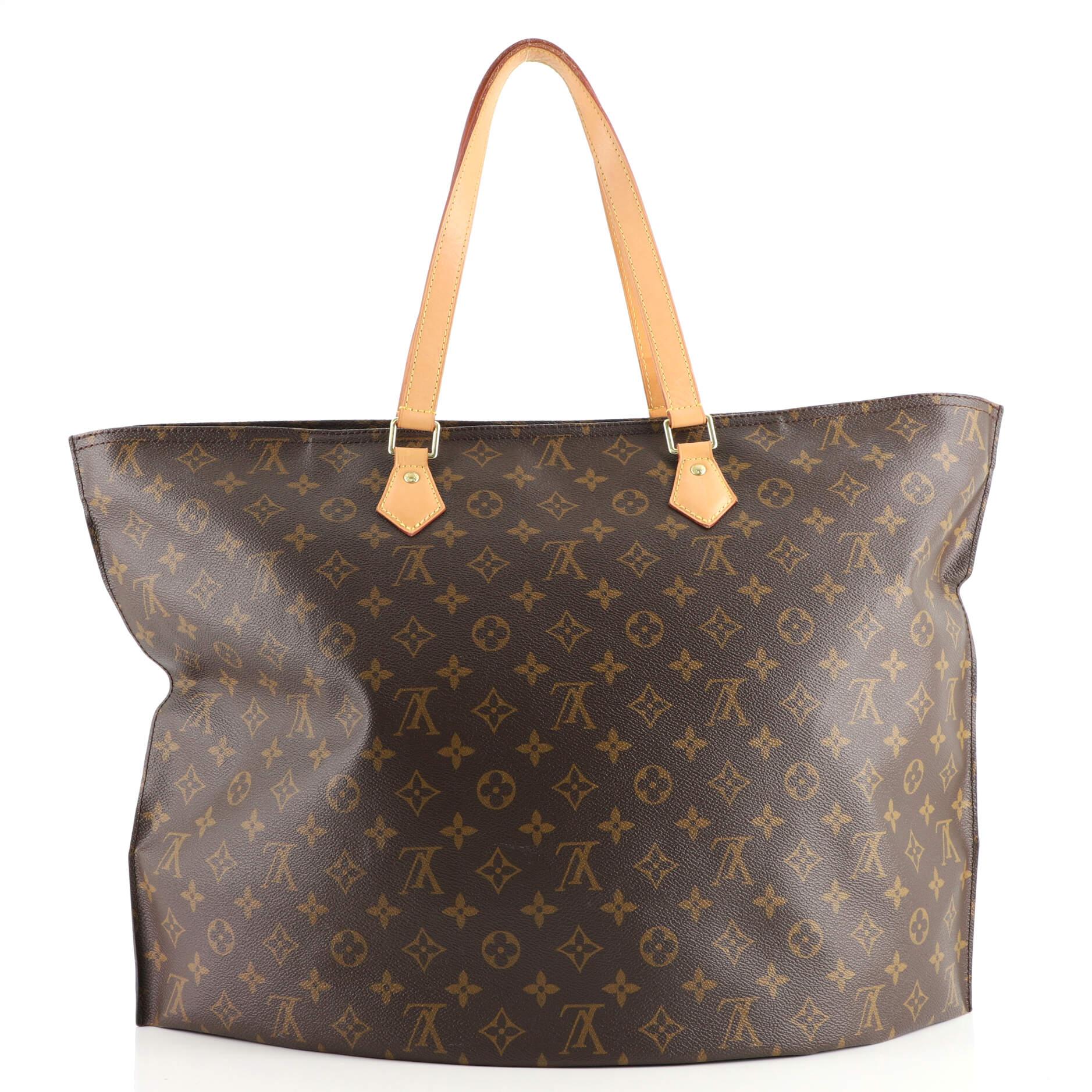 Louis Vuitton All In Handbag Monogram Canvas GM In Good Condition In NY, NY