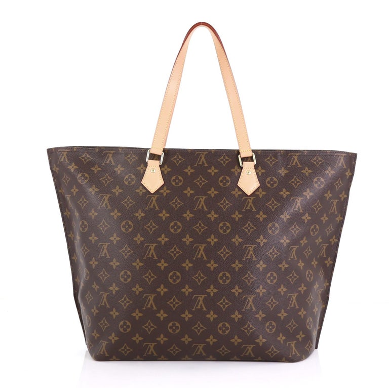 Louis Vuitton All In Handbag Monogram Canvas MM For Sale at 1stdibs