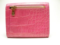 Louis Vuitton Alligator Koala Wallet Pink RTP $3790 / Good Deal