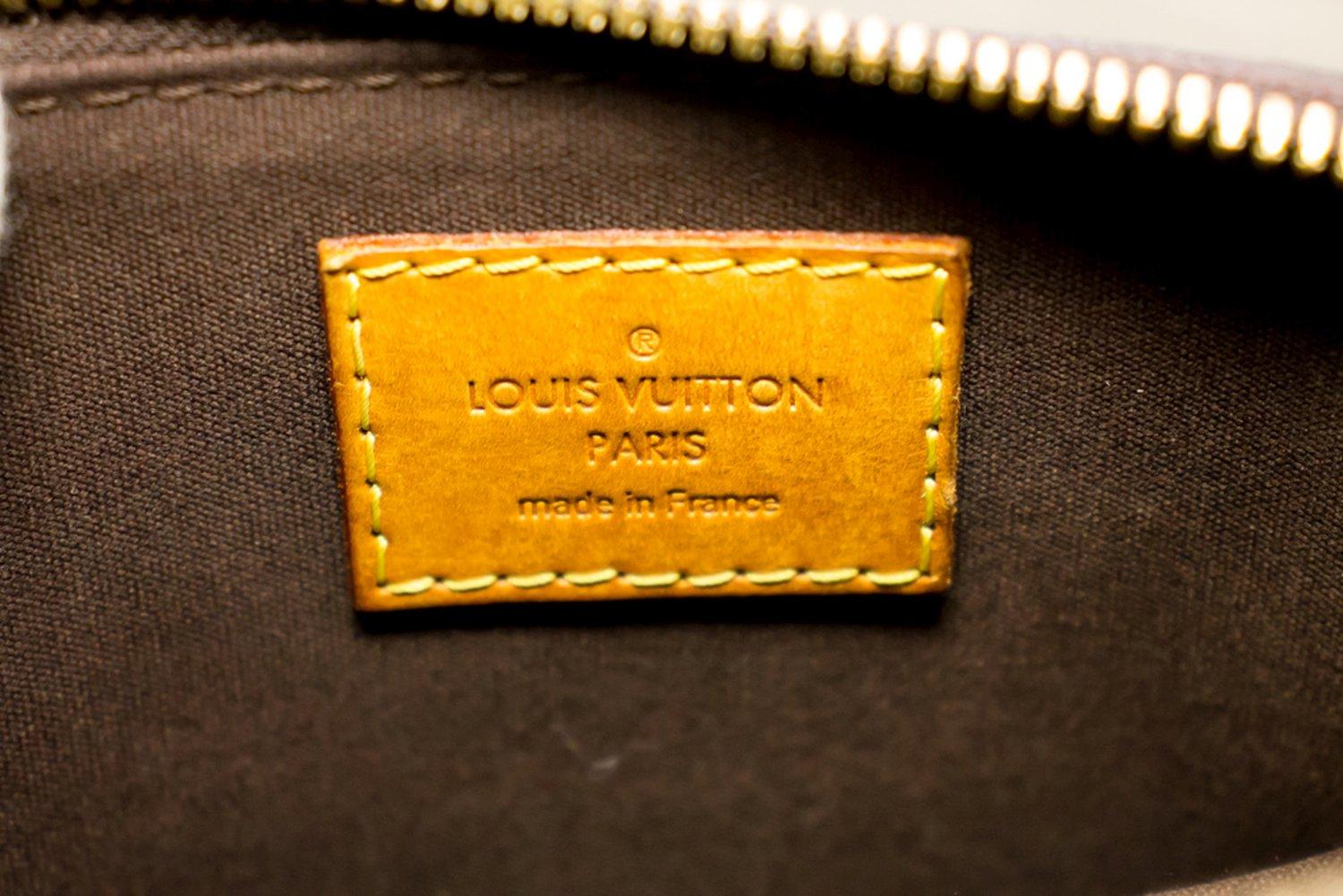 Louis Vuitton Alma BB Amaranth Monogram Vernis Bag Handbag M91678 10