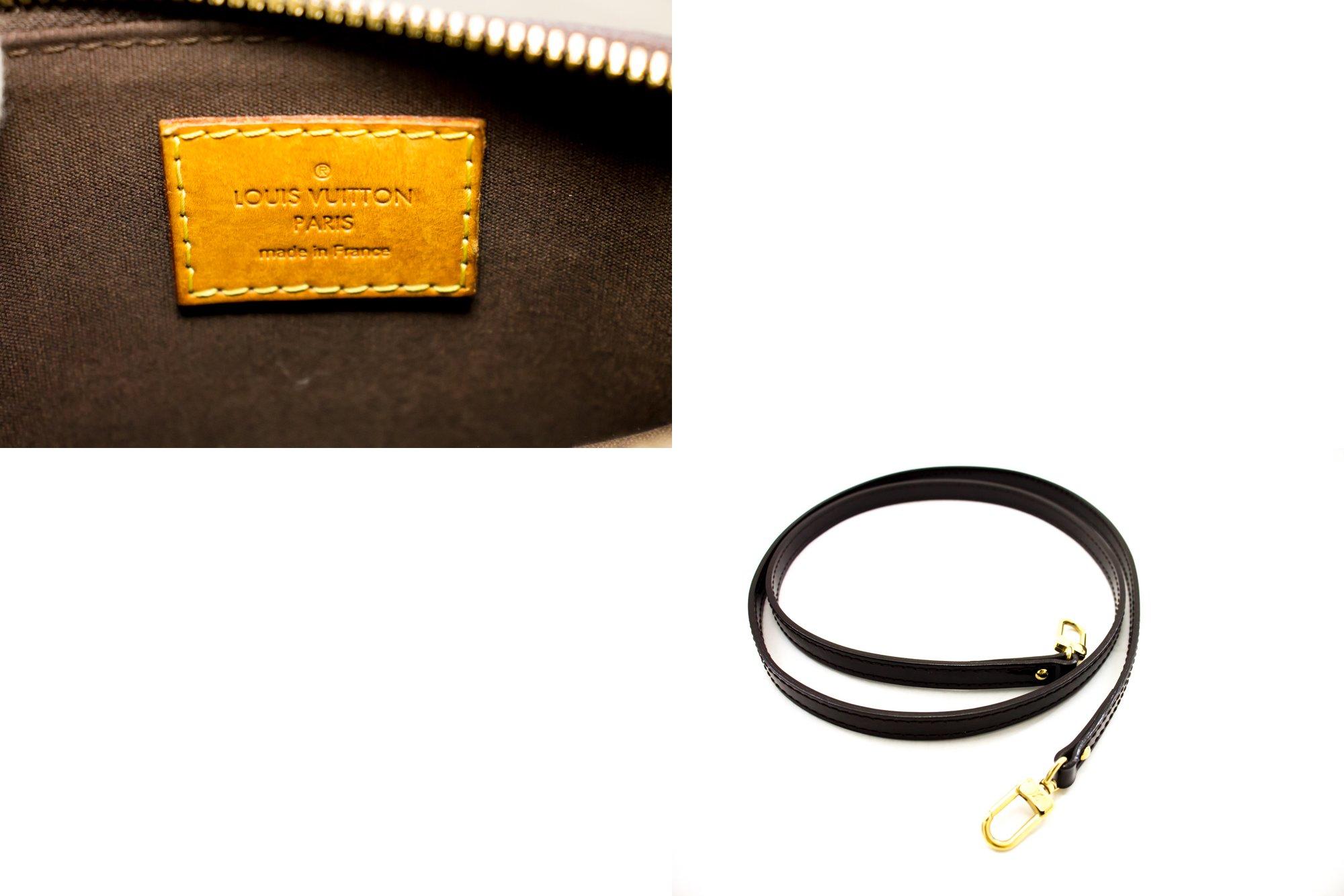 Louis Vuitton Alma BB Amaranth Monogram Vernis Bag Handbag M91678 3
