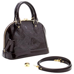 Louis Vuitton Alma BB Amaranth Monogram Vernis Borsa M91678