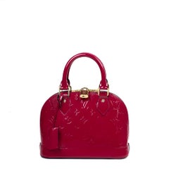 LOUIS VUITTON, Alma BB in pink patent leather