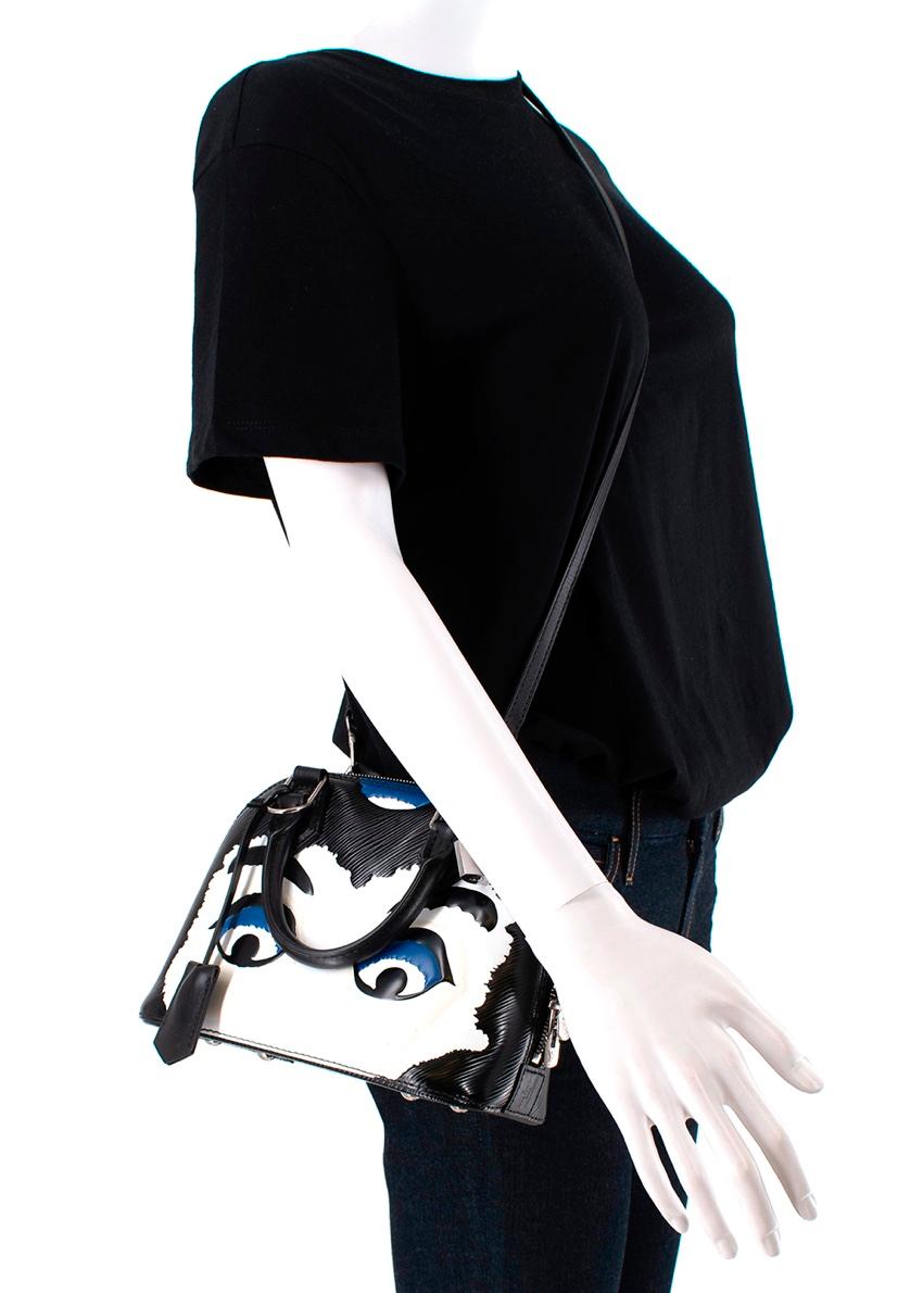 Louis Vuitton Alma BB Kabuki Black Epi Leather Bag For Sale 2