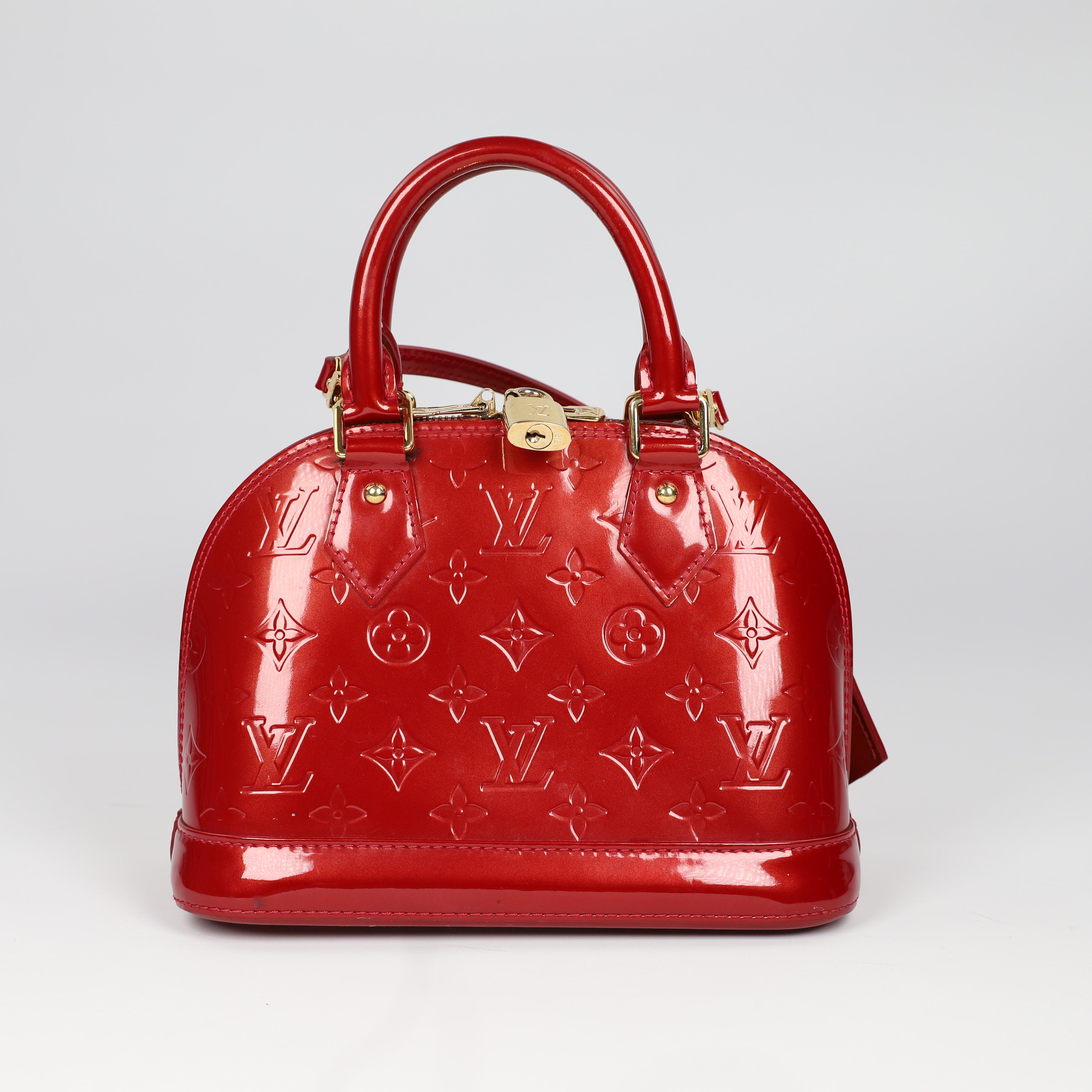Louis Vuitton Alma BB leather handbag 2
