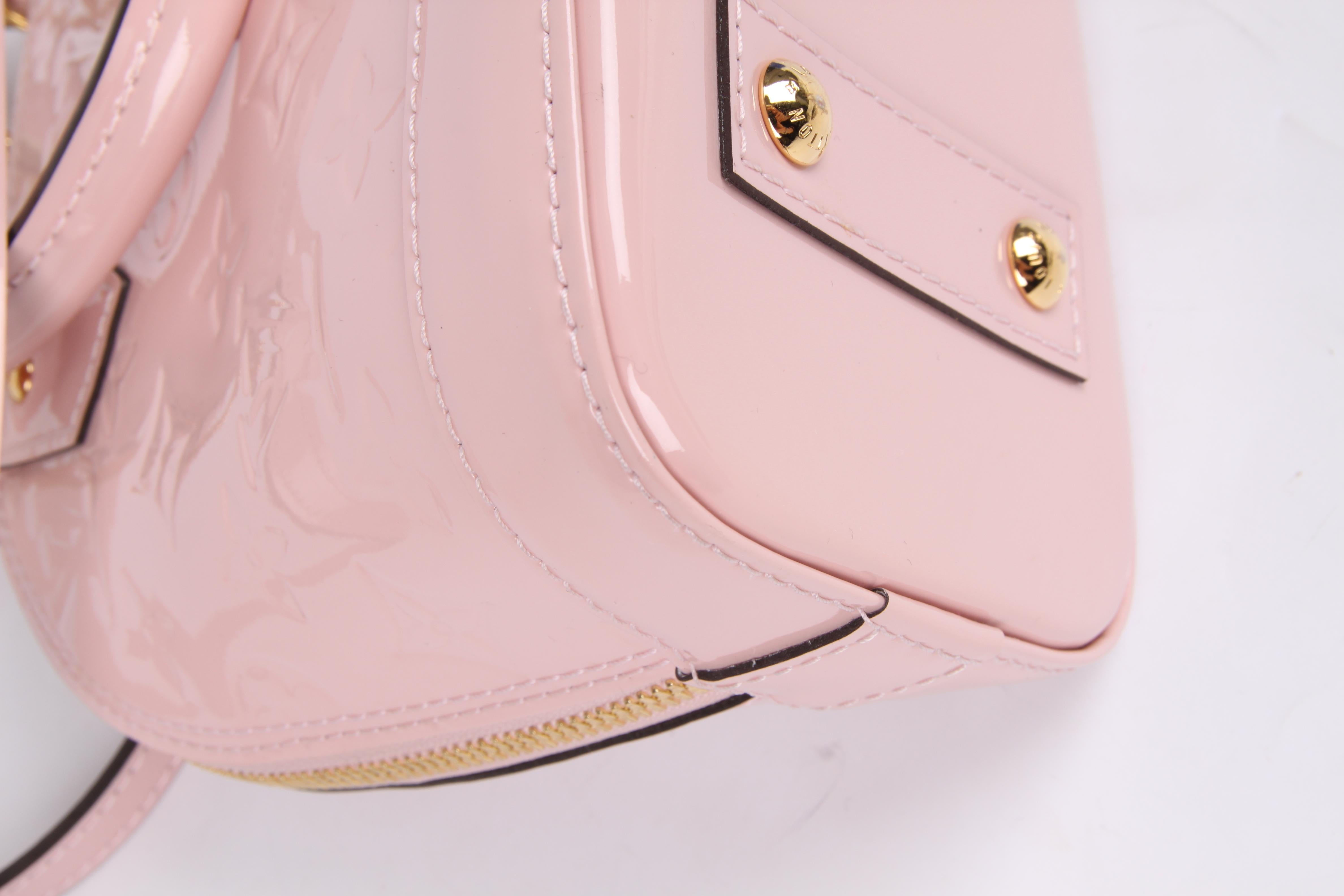 Louis Vuitton Alma BB Shoulder Bag - pink In Excellent Condition In Baarn, NL