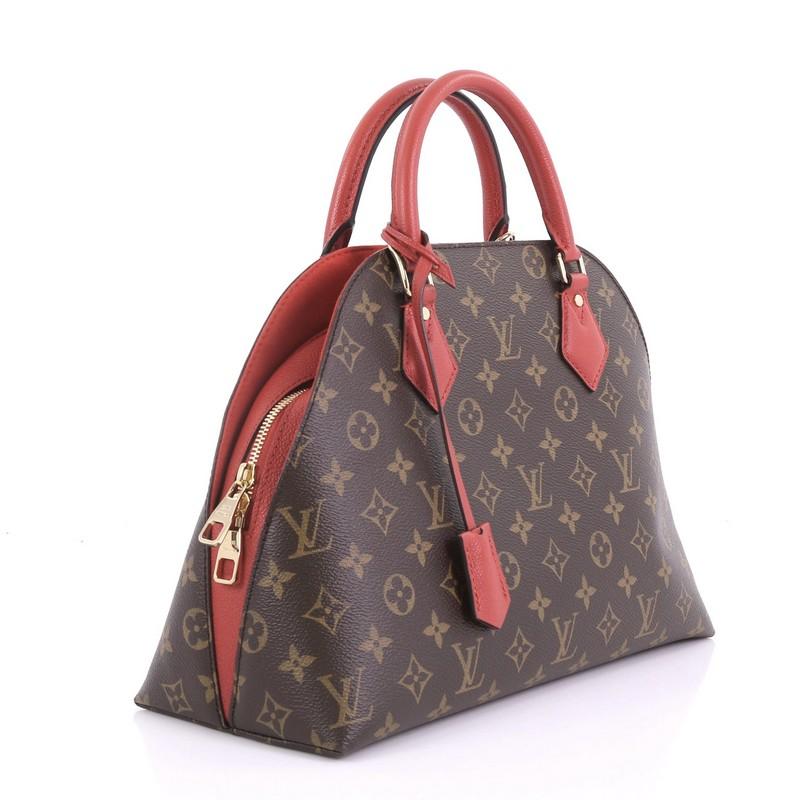 Brown Louis Vuitton Alma BNB Handbag Monogram Canvas