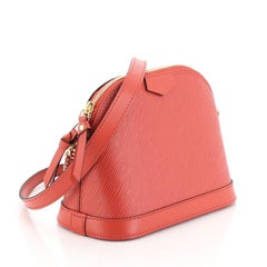 Louis Vuitton Alma Chain Handbag Epi Leather Mini