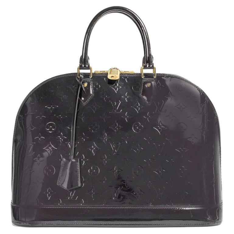 LOUIS VUITTON, Alma GM in purple patent leather For Sale