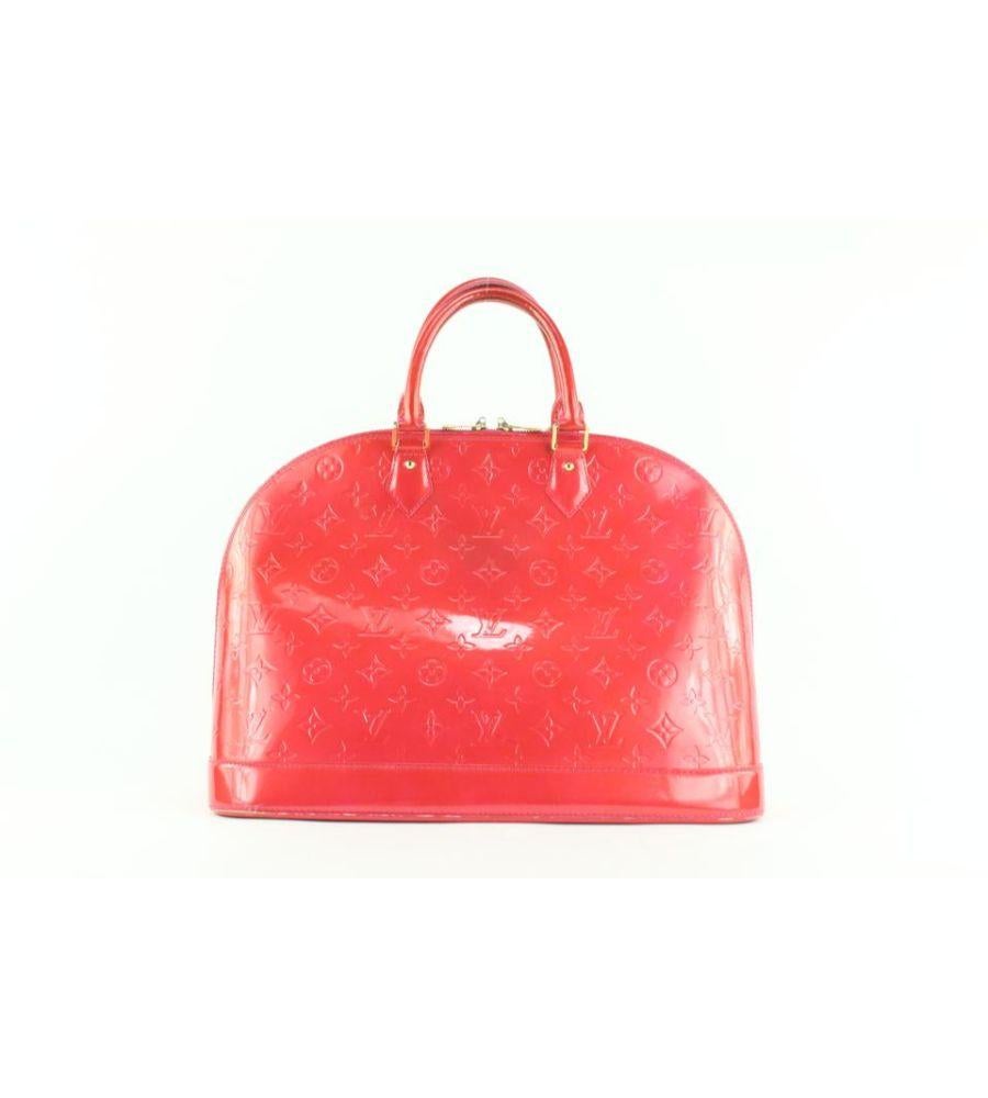 Louis Vuitton Alma GM Rose Indien Alma GM Bowler Bag 232lvs56 For Sale 3