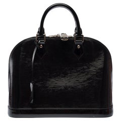 LOUIS VUITTON Alma Handbag Black