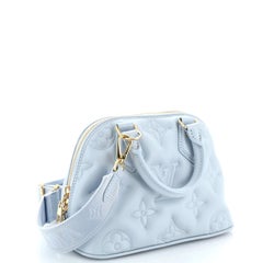 Louis Vuitton Alma Handbag Bubblegram Leather BB