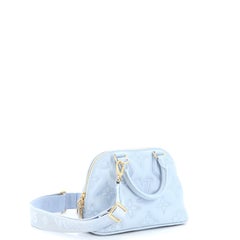 Louis Vuitton Alma Handbag Bubblegram Leather BB