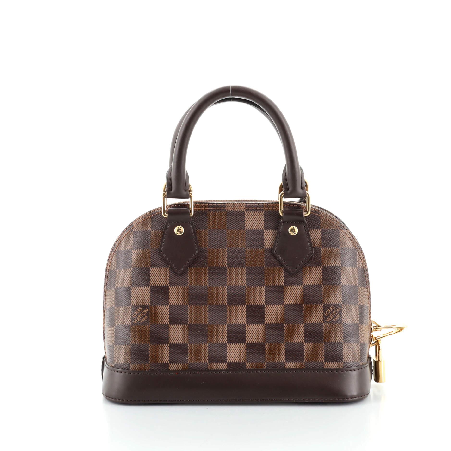 Louis Vuitton Alma Handbag Damier BB In Good Condition In NY, NY
