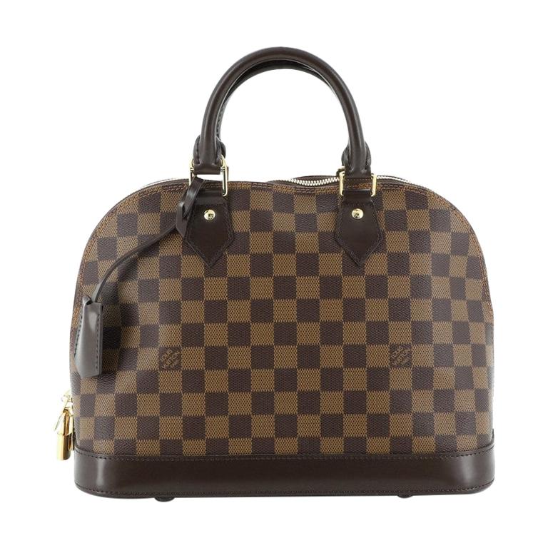 Louis Vuitton Alma Handbag Damier MM