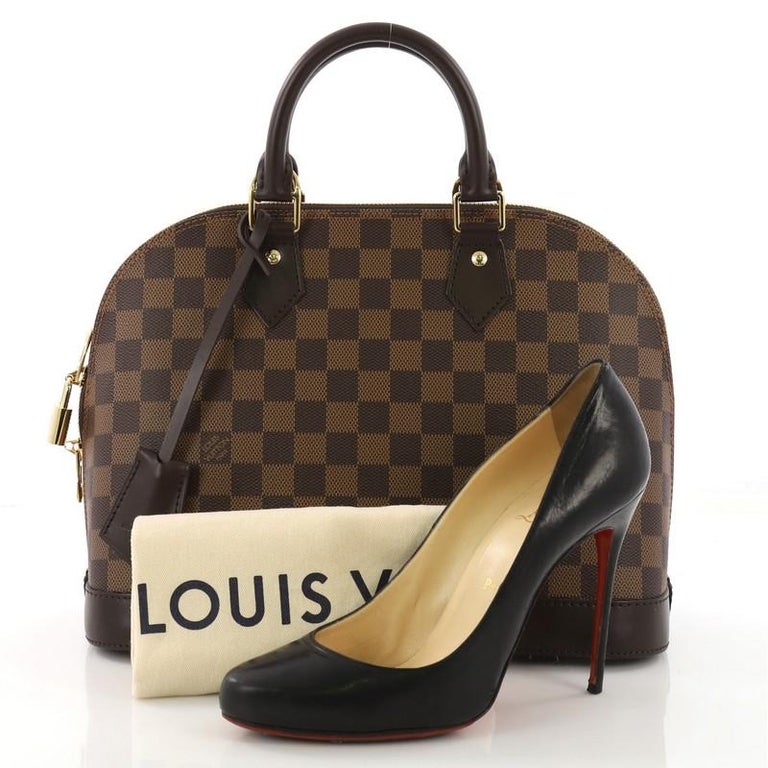 Louis Vuitton Alma Handbag Damier PM at 1stDibs