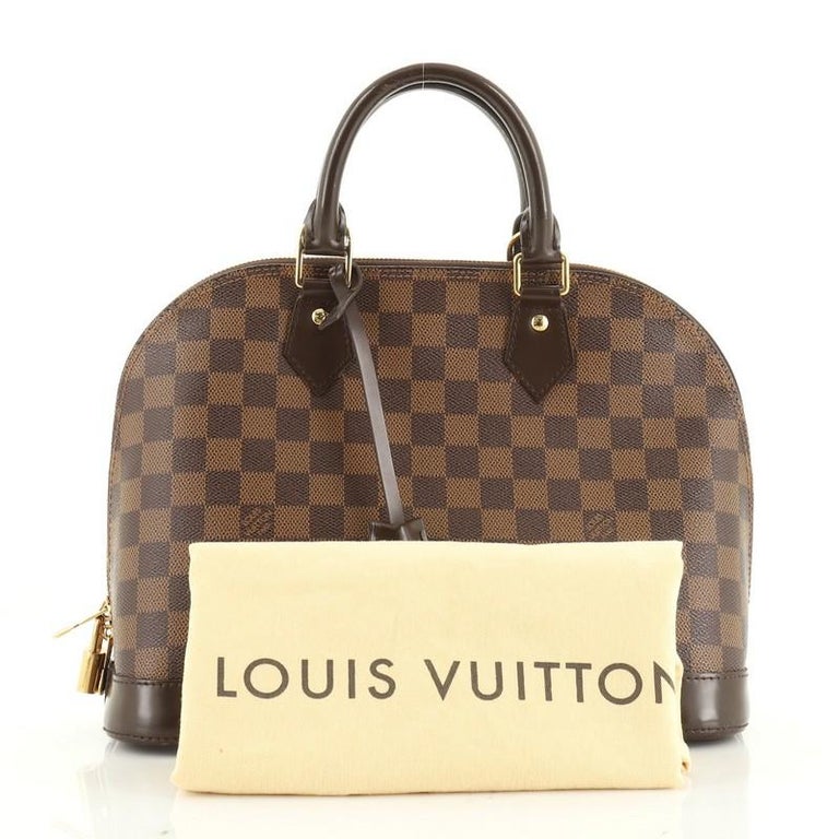 Louis Vuitton Alma Handbag Damier Pm