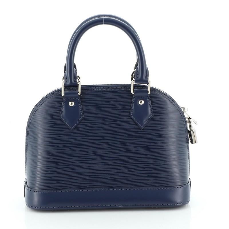 Louis Vuitton Alma Handbag Epi Leather BB In Good Condition In NY, NY